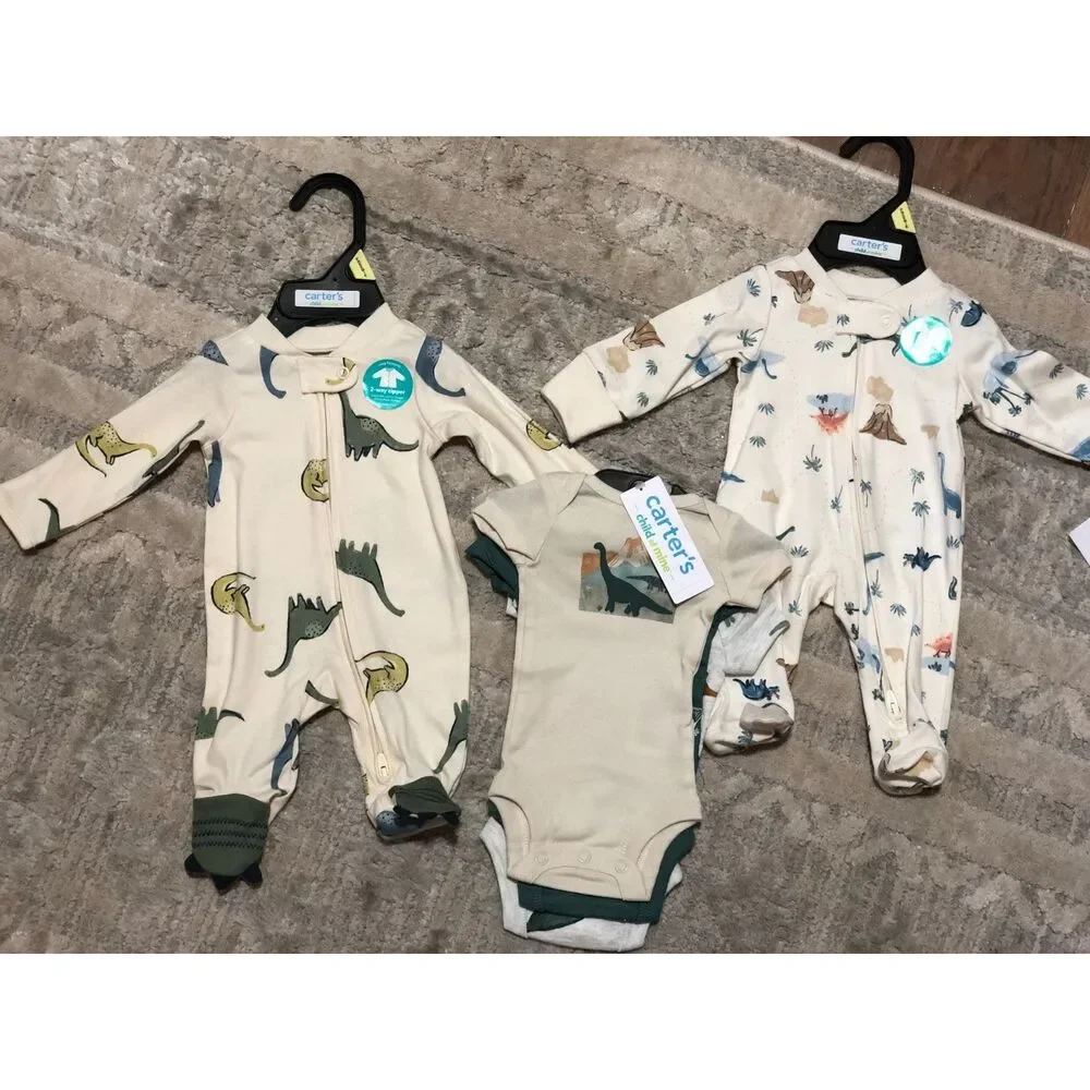 Dinosaur Carter's Preemie Bundle New